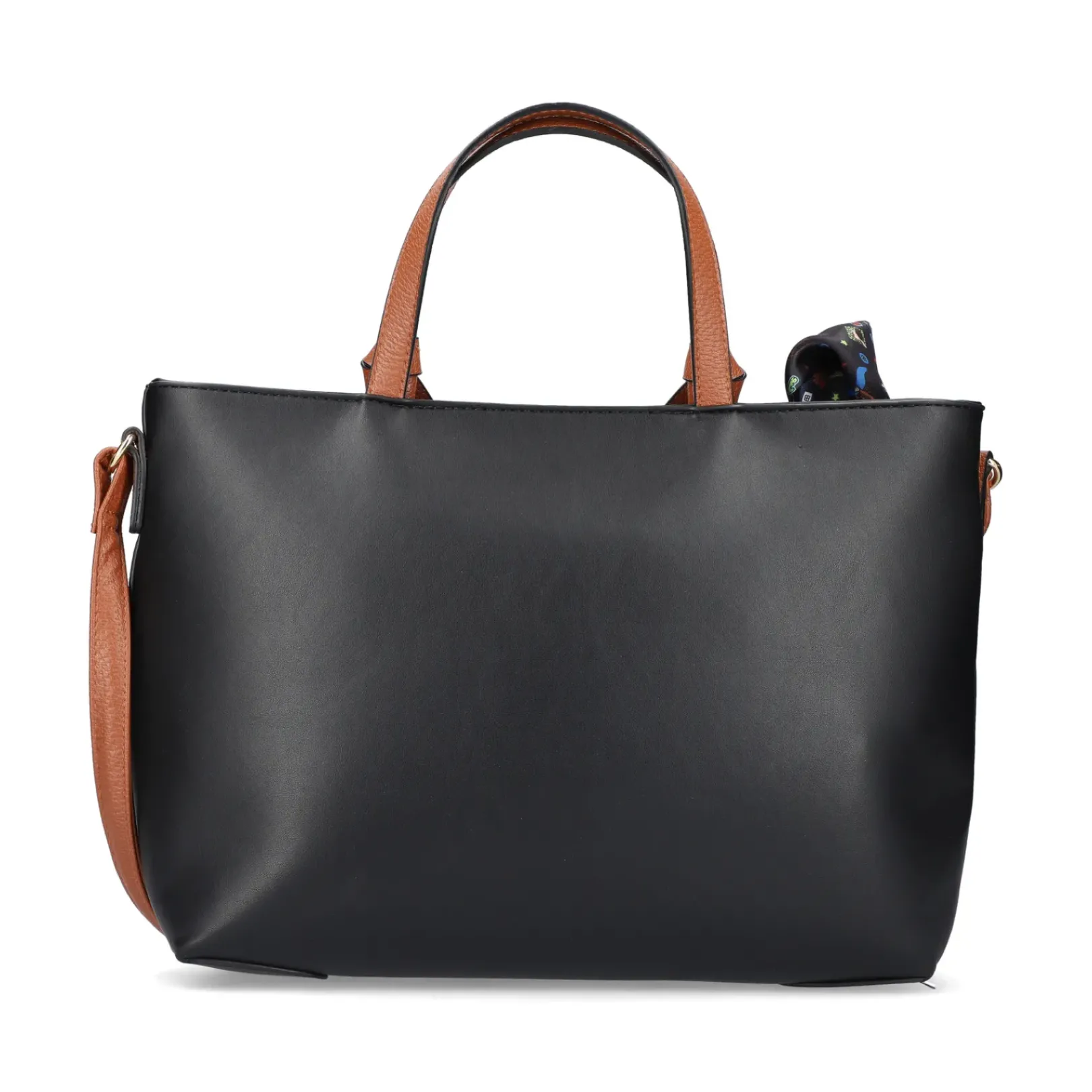 Sale Rieker a | Shopper W Kolorze Kruczoczarno-Nugatowym Brazie