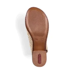 Clearance Rieker Sandaly Damskie Z Paskiem W Kolorze Piaskowo-Bezowym