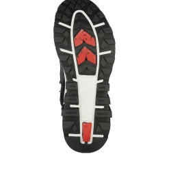Clearance Rieker Sznurowane Botki Damskie Steel Black