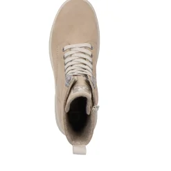 New Rieker Sznurowane Botki Clay Beige