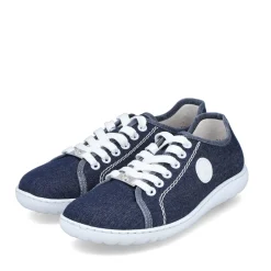 Discount Rieker Sznurowane Buty Damskie W Kolorze Granatowym