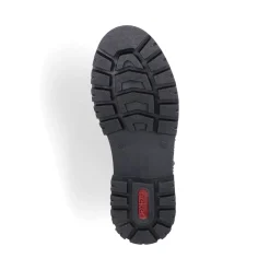 Online Rieker Sznurowane Buty Damskie W Kolorze Szaro-Zielono-Czarnym