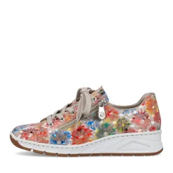 Discount Rieker Sznurowane Buty Damskie Multi