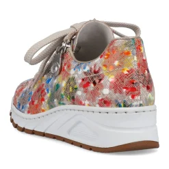 Discount Rieker Sznurowane Buty Damskie Multi