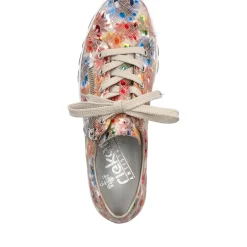 Discount Rieker Sznurowane Buty Damskie Multi