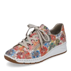 Discount Rieker Sznurowane Buty Damskie Multi