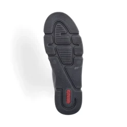 Sale Rieker Sznurowane Buty Damskie W Kolorze Antracytowym