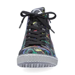 Sale Rieker Sznurowane Buty Damskie Multi