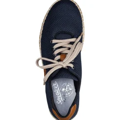 Clearance Rieker Sznurowane Buty Damskie W Kolorze Granatowym