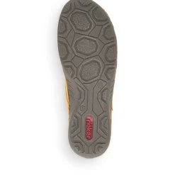 Sale Rieker Sznurowane Buty Damskie W Kolorze Miodowozoltym
