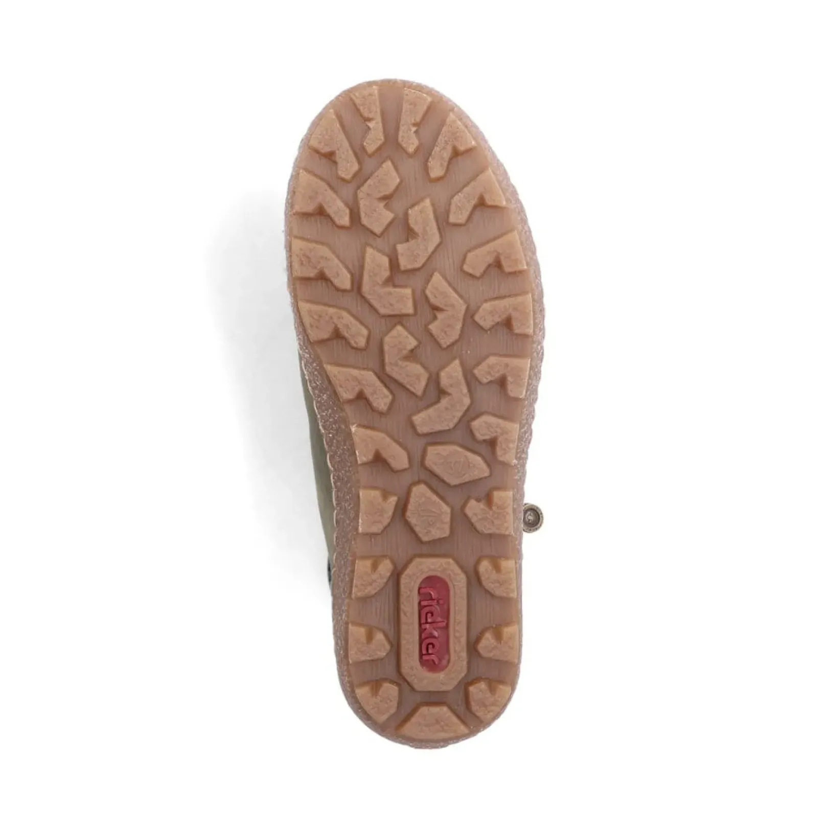 Online Rieker Sznurowane Buty Damskie W Kolorze Zielonego Liscia