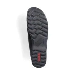 Best Rieker Sznurowane Buty Damskie W Kolorze Glebokiej Czerni