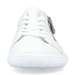 Sale Rieker Sznurowane Buty Damskie W Kolorze Perlowo-Bialym