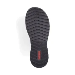 Sale Rieker Sznurowane Buty Damskie W Kolorze Lupkowoniebieskim