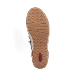 New Rieker Sznurowane Buty Damskie W Kolorze Niebiesko-Szarym