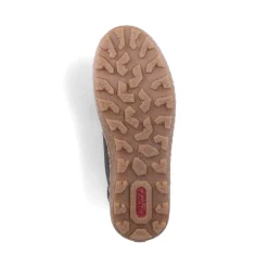 Hot Rieker Sznurowane Buty Damskie W Kolorze Asfaltowo-Szarym