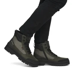 Outlet Rieker Sznurowane Buty Meskie W Kolorze Khaki