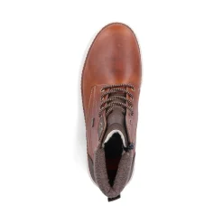 Clearance Rieker Sznurowane Buty Meskie W Kolorze Karmelowo-Brazowym