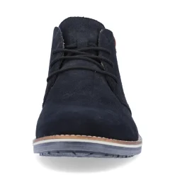 New Rieker Sznurowane Buty Meskie W Kolorze Granatowym