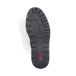 Outlet Rieker Sznurowane Buty Meskie W Kolorze Glebokiej Czerni