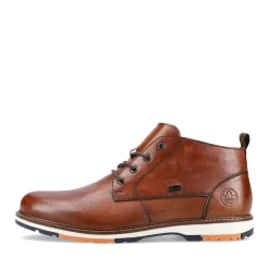Online Rieker Sznurowane Buty Meskie W Kolorze Karmelowo-Brazowym