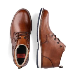 Online Rieker Sznurowane Buty Meskie W Kolorze Karmelowo-Brazowym