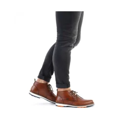 Online Rieker Sznurowane Buty Meskie W Kolorze Karmelowo-Brazowym