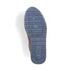 Outlet Rieker Sznurowane Buty Meskie W Kolorze Kasztanowo-Brazowym