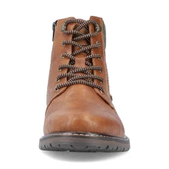 Clearance Rieker Sznurowane Buty Meskie W Kolorze Jasnobrazowym