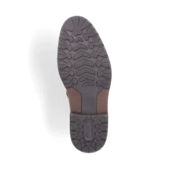 Clearance Rieker Sznurowane Buty Meskie W Kolorze Jasnobrazowym