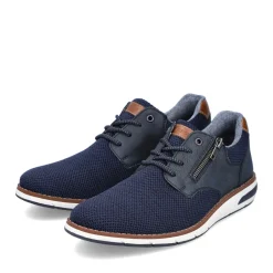 Online Rieker Sznurowane Buty Meskie W Kolorze Lazurowym