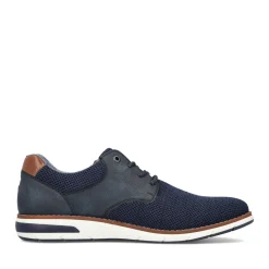 Online Rieker Sznurowane Buty Meskie W Kolorze Lazurowym