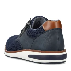 Online Rieker Sznurowane Buty Meskie W Kolorze Lazurowym