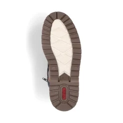Outlet Rieker Sznurowane Buty Meskie W Kolorze Kasztanowo-Brazowym
