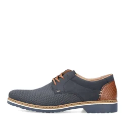 Discount Rieker Sznurowane Buty Meskie W Kolorze Granatowym