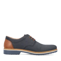Discount Rieker Sznurowane Buty Meskie W Kolorze Granatowym