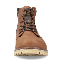 Best Rieker Sznurowane Buty Meskie W Kolorze Jasnobrazowym