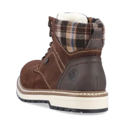 Online Rieker Sznurowane Buty Meskie W Kolorze Orzechowego Brazu