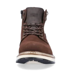 Online Rieker Sznurowane Buty Meskie W Kolorze Orzechowego Brazu