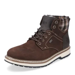 Online Rieker Sznurowane Buty Meskie W Kolorze Orzechowego Brazu