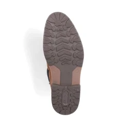 Clearance Rieker Sznurowane Buty Meskie W Kolorze Jasnobrazowym
