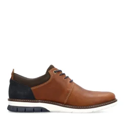 Best Rieker Sznurowane Buty Meskie , Drewno-Brazowe