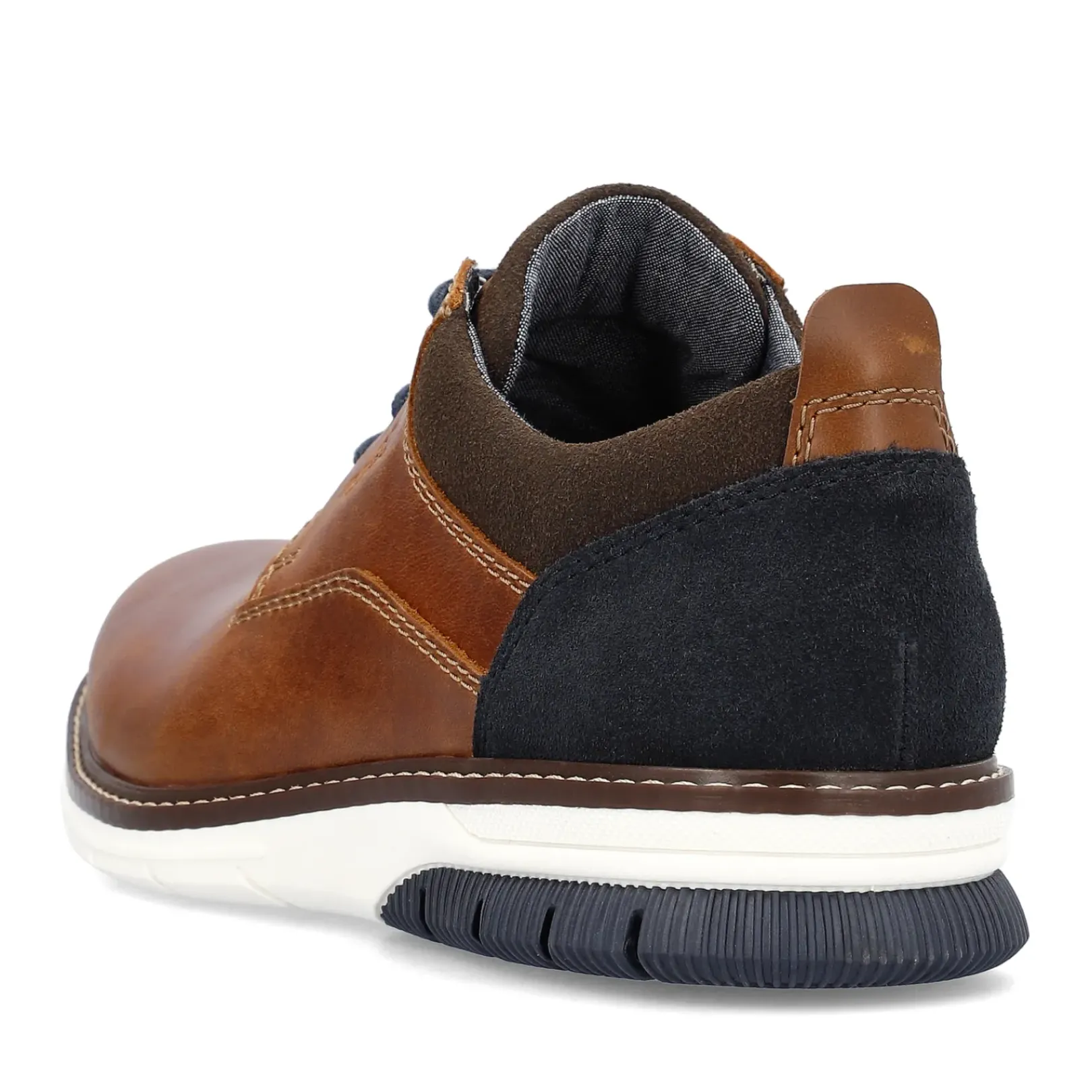 Best Rieker Sznurowane Buty Meskie , Drewno-Brazowe