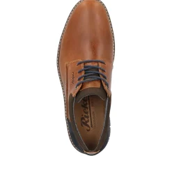 Best Rieker Sznurowane Buty Meskie , Drewno-Brazowe