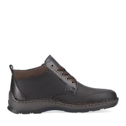 Fashion Rieker Sznurowane Buty Meskie W Kolorze Espresso W Kolorze Brazu
