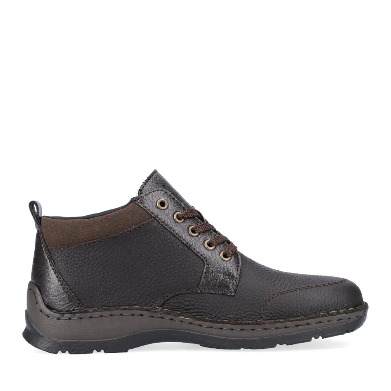 Fashion Rieker Sznurowane Buty Meskie W Kolorze Espresso W Kolorze Brazu
