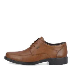 Clearance Rieker Sznurowane Buty Meskie W Kolorze Nugat Brazowym