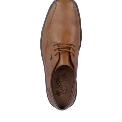 Clearance Rieker Sznurowane Buty Meskie W Kolorze Nugat Brazowym
