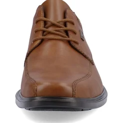 Clearance Rieker Sznurowane Buty Meskie W Kolorze Nugat Brazowym