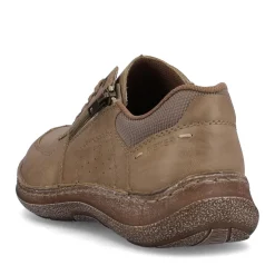 Hot Rieker Sznurowane Buty Meskie W Kolorze Brazowo-Bezowym